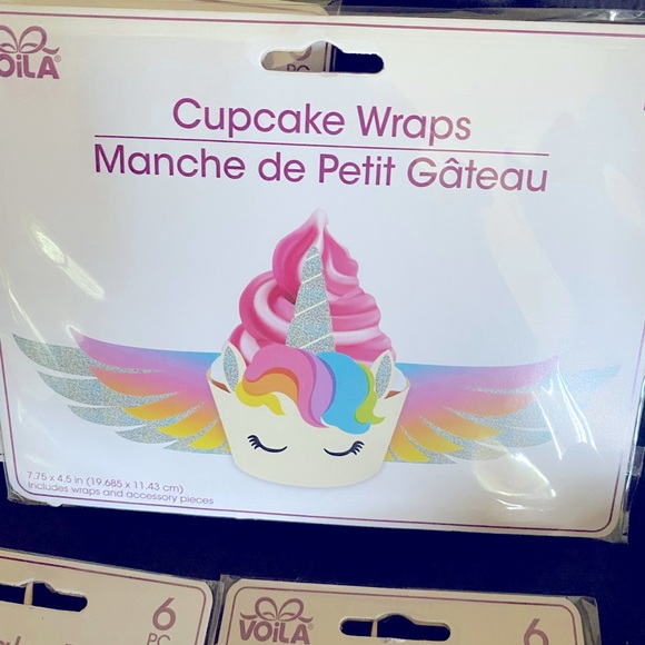 Unicorn Cupcake Wrappers & matching Cupcake picks - Picture 5 of 10